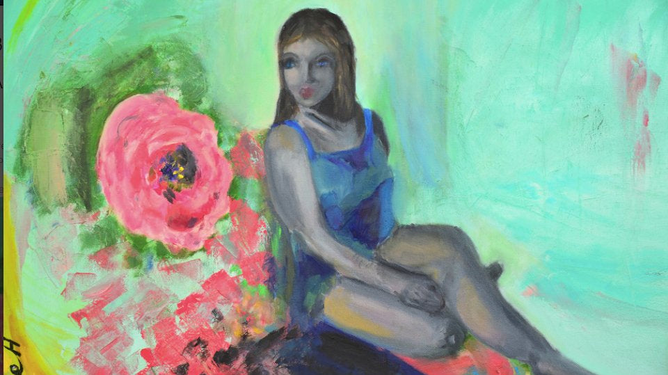 Art Review: Ane Howard Abstract Figurative Oil Painter - FABA Collection