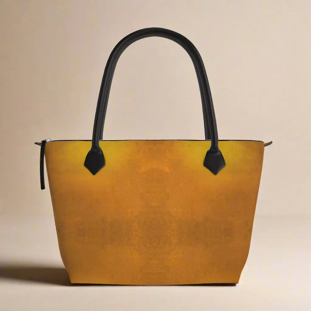 Zip Top Handbag Sun Glory with secure zip long leather handles three internal pockets Monroe Satin or Nappa leather finishes