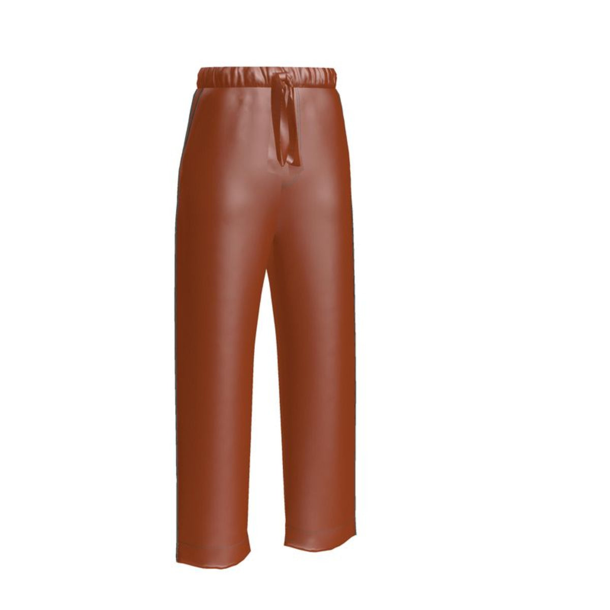 Rust Silk Pants