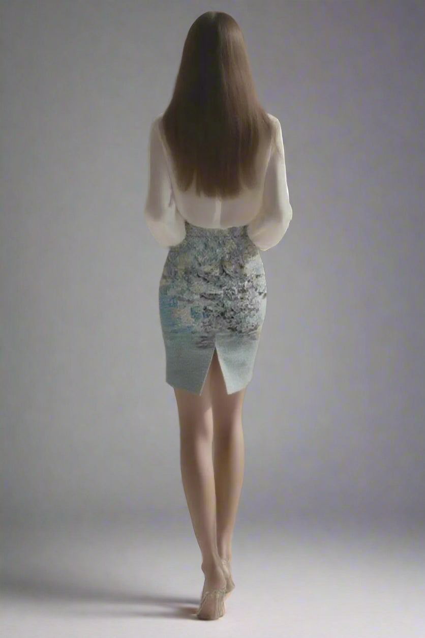 Sparks-model-back-skirt
