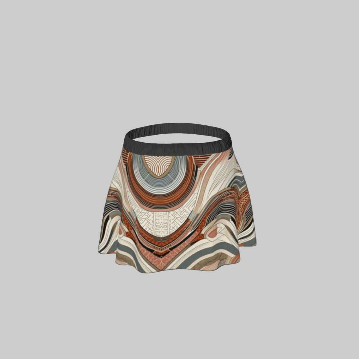 back short bauhaus skirt