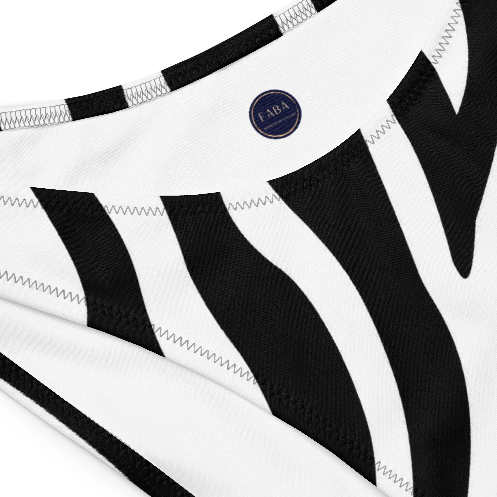 bikini mockup with FABA label