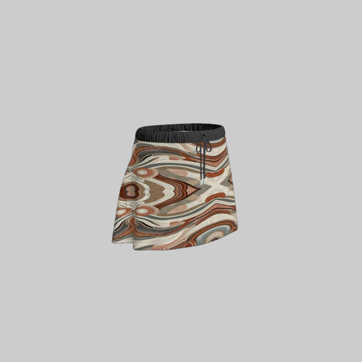 side short bauhaus skirt