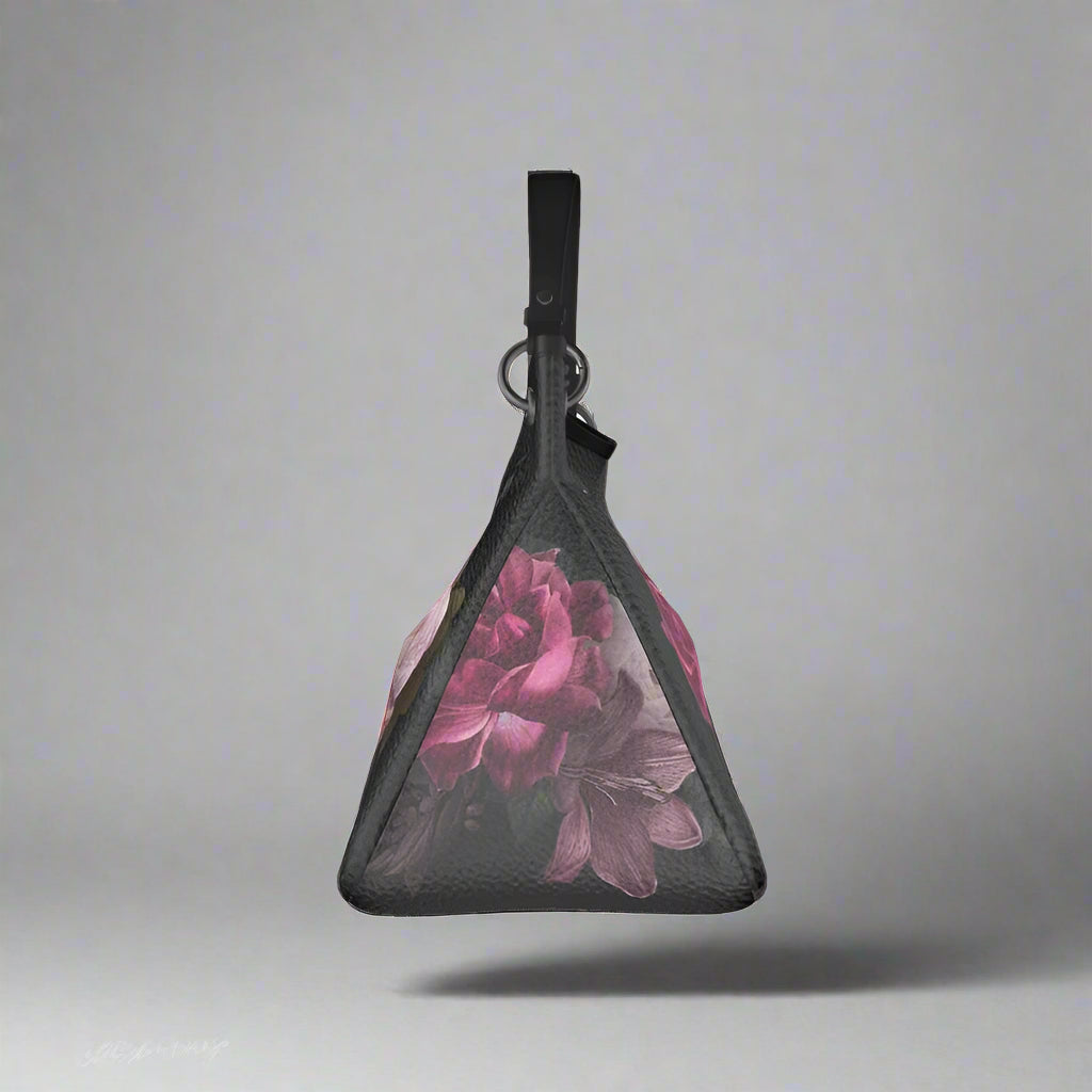 tartan floral bag talbot -sideways