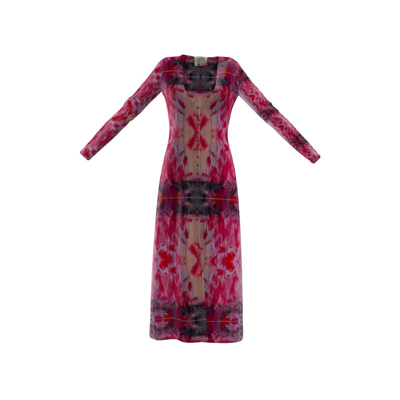 Long Cardigan Dress Movement-FABA Collection