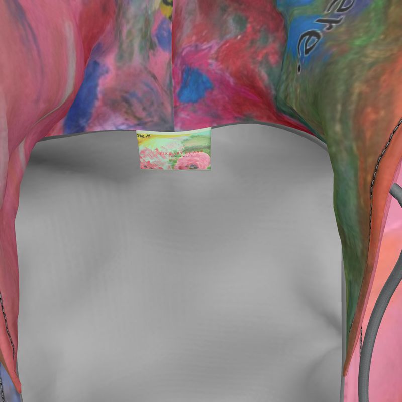 Eco-Friendly Hoodie Dress Bird of Paradise-FABA Collection