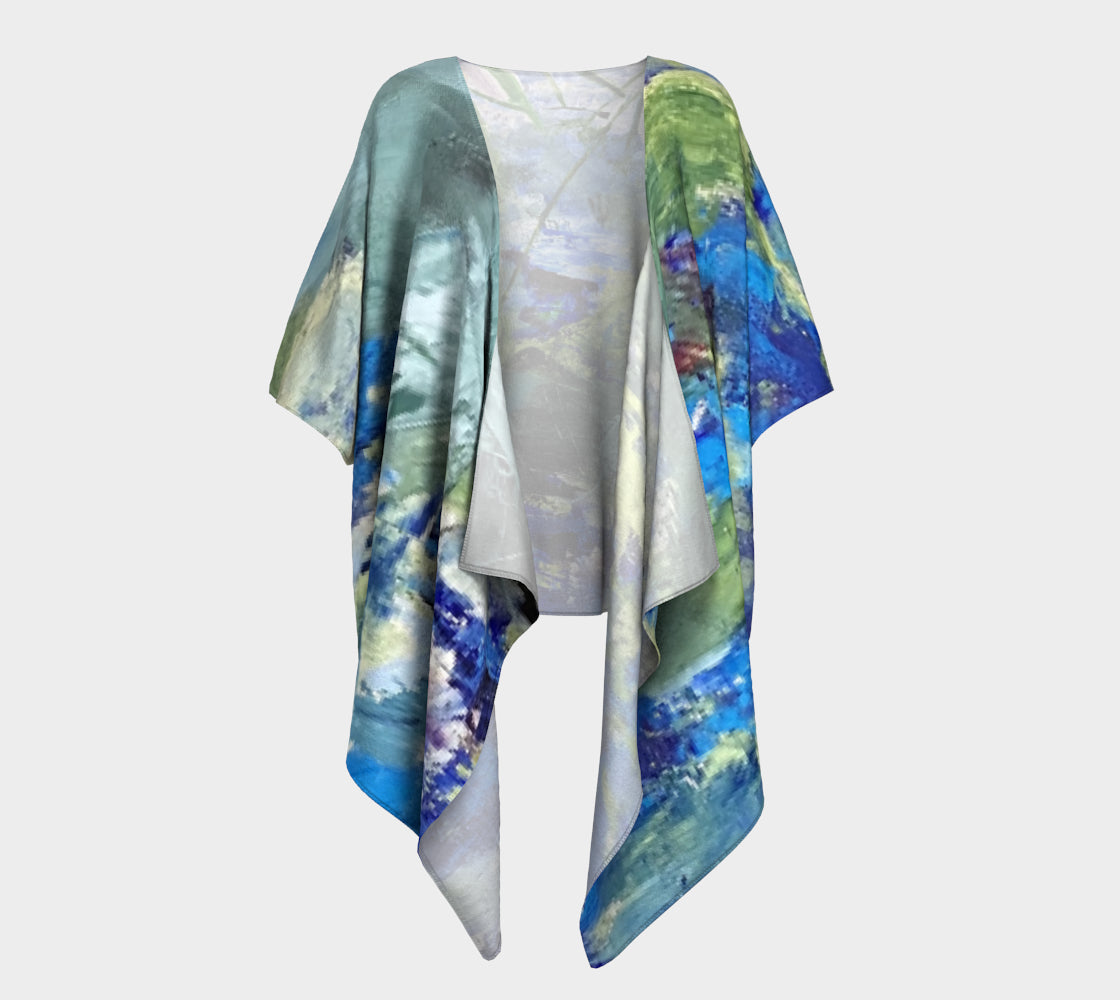Silk Kimono Wrap Secrets Life of Plants Limited Edition-FABA Collection