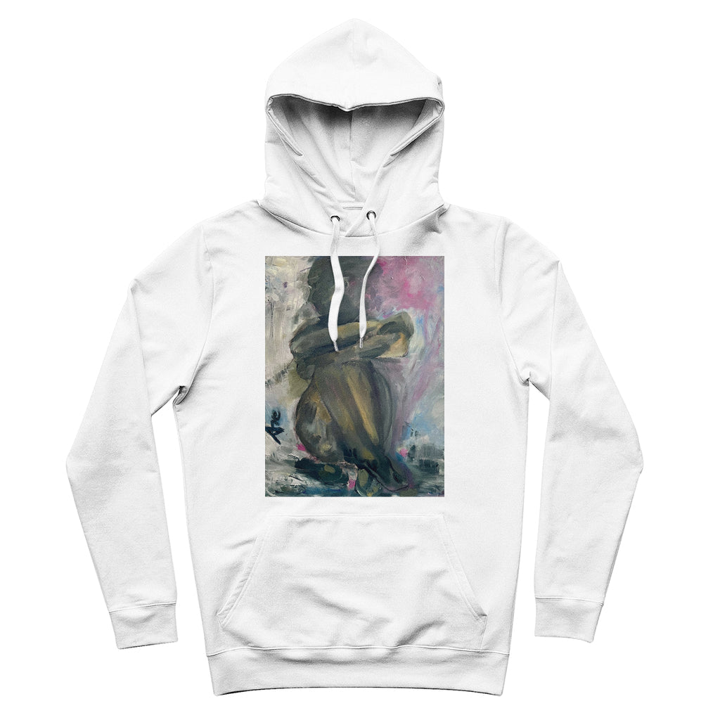 Organic Cotton Hoodie Self-Portrait Pensive-FABA Collection