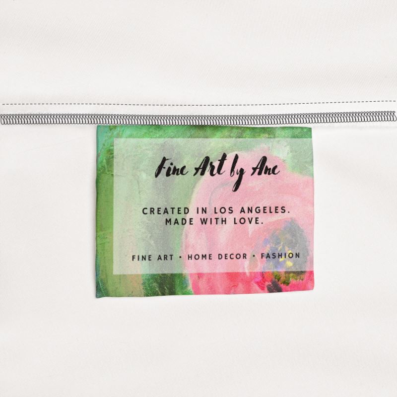 Silk Slip Dress Springtime in California-FABA Collection