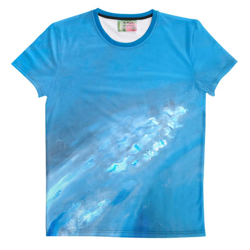 All Over Print T-Shirt Wave-FABA Collection