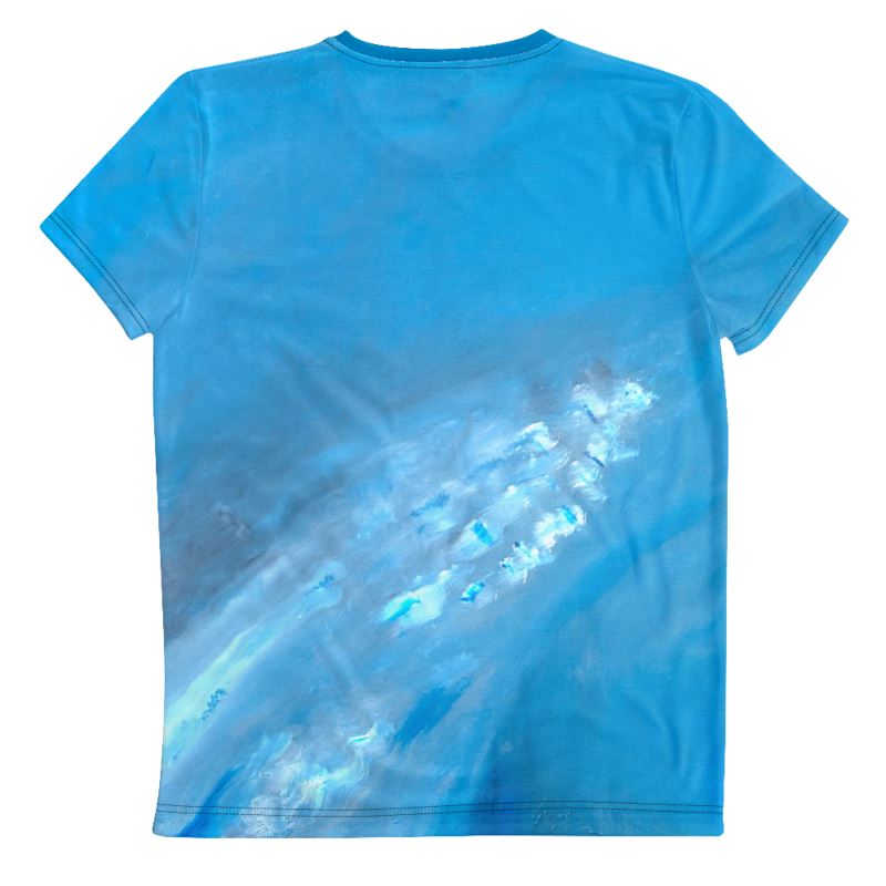 All Over Print T-Shirt Wave-FABA Collection
