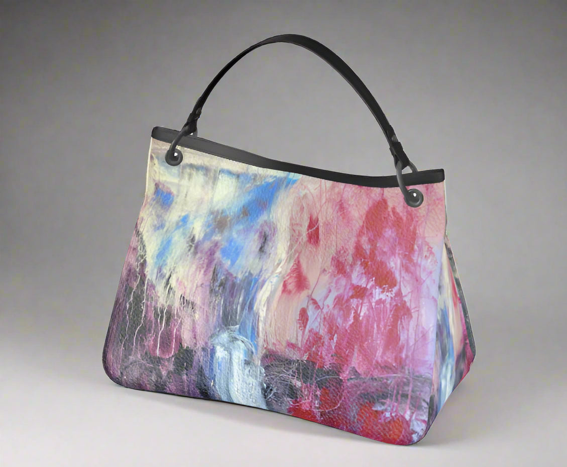 Talbot Slouch Leather Bag Abstract Sailing-FABA Collection