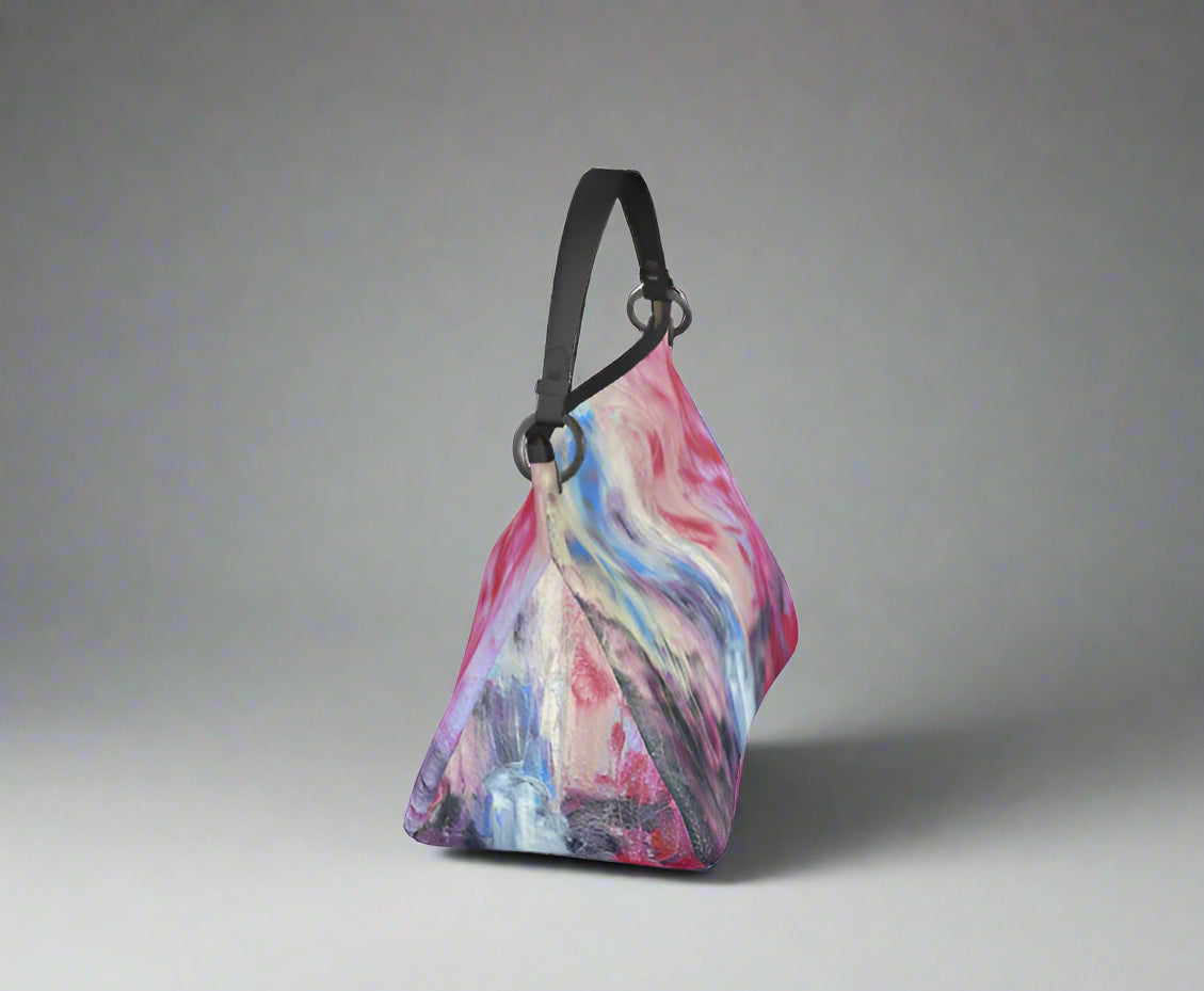 Talbot Slouch Leather Bag Abstract Sailing-FABA Collection