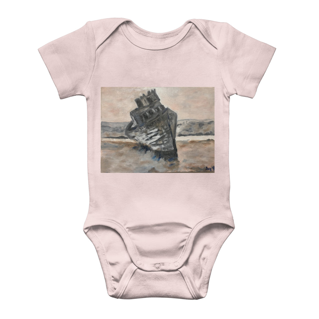 Sunken Ship Classic Baby Onesie Bodysuit-FABA Collection