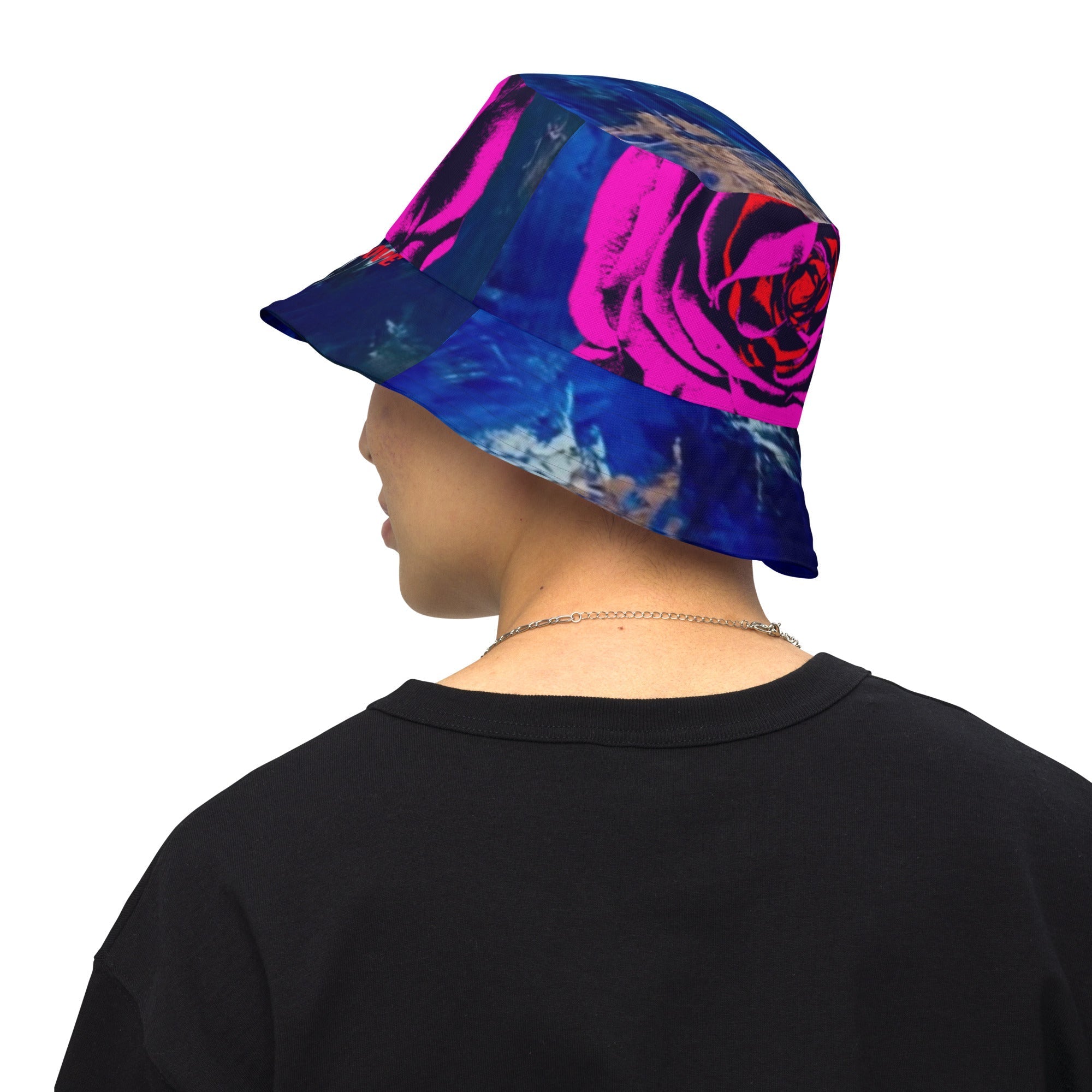 Reversible bucket hat Chakras, Beauty and Love-FABA Collection