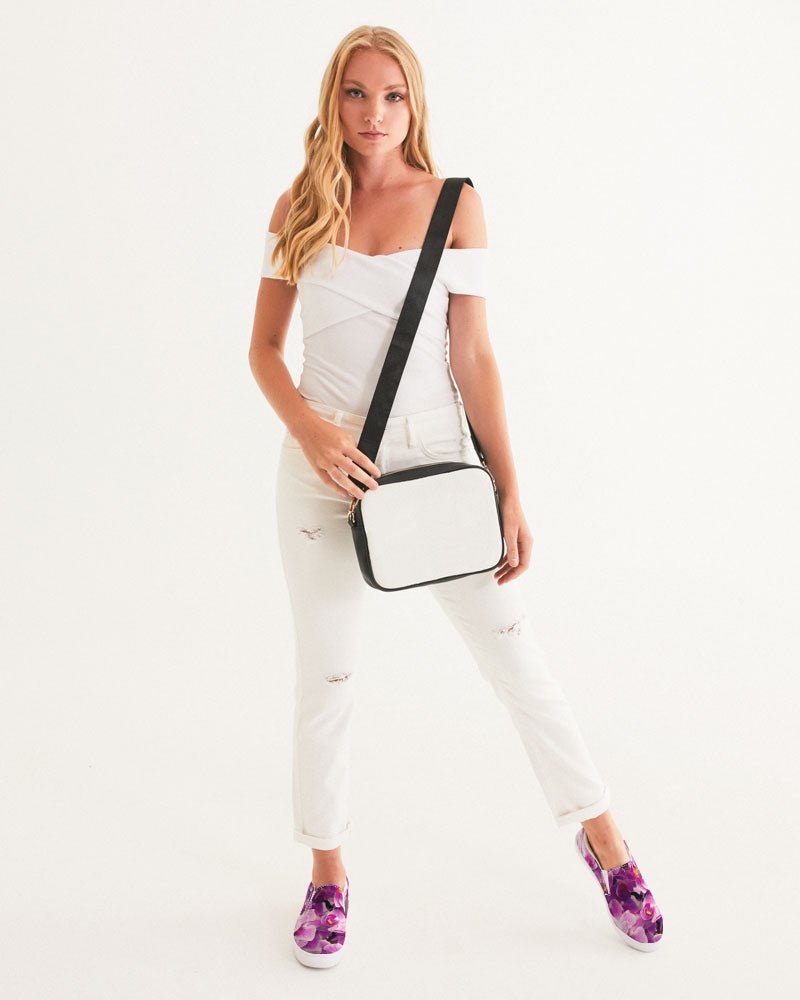 Aloha Pink Smoke Women's Slip-On Canvas Shoe - FABA Collection