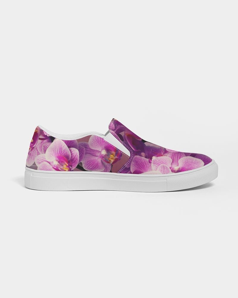 Aloha Pink Smoke Women's Slip-On Canvas Shoe - FABA Collection