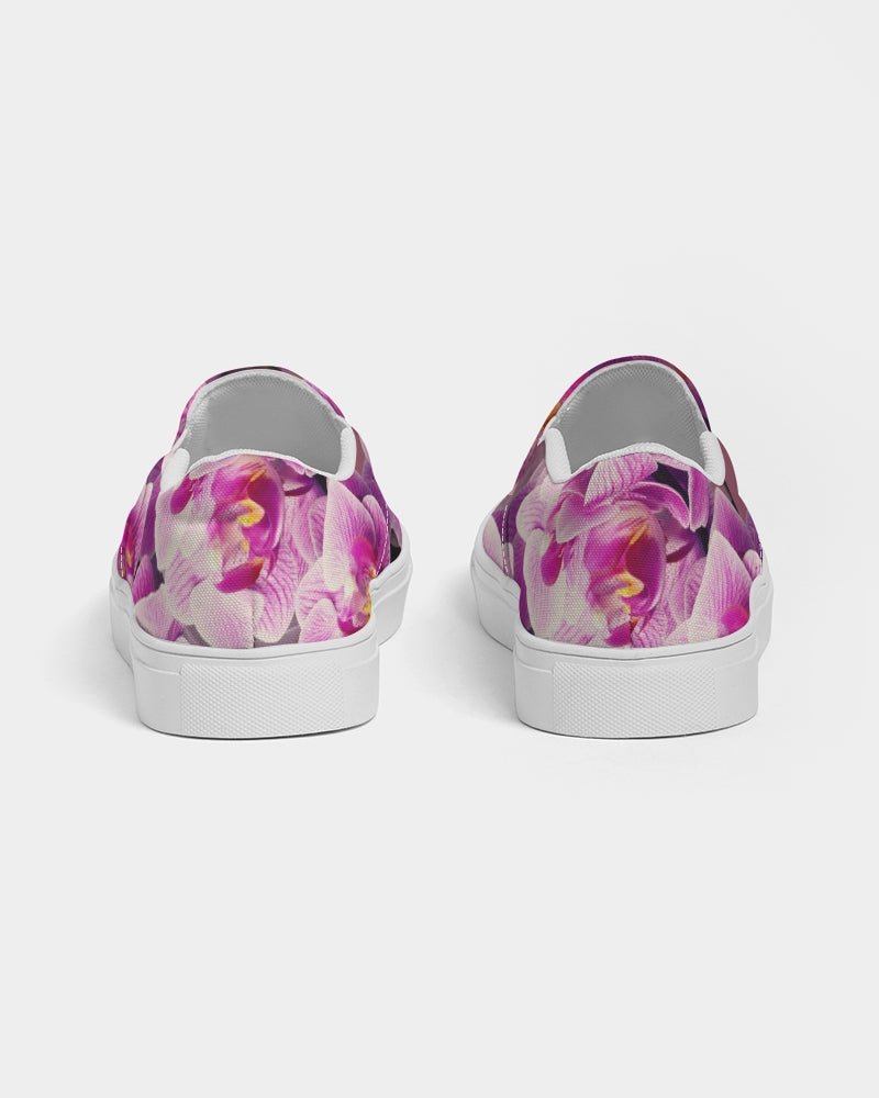 Aloha Pink Smoke Women's Slip-On Canvas Shoe - FABA Collection
