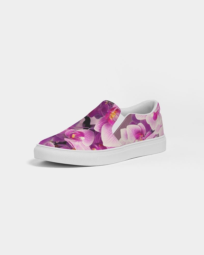 Aloha Pink Smoke Women's Slip-On Canvas Shoe - FABA Collection