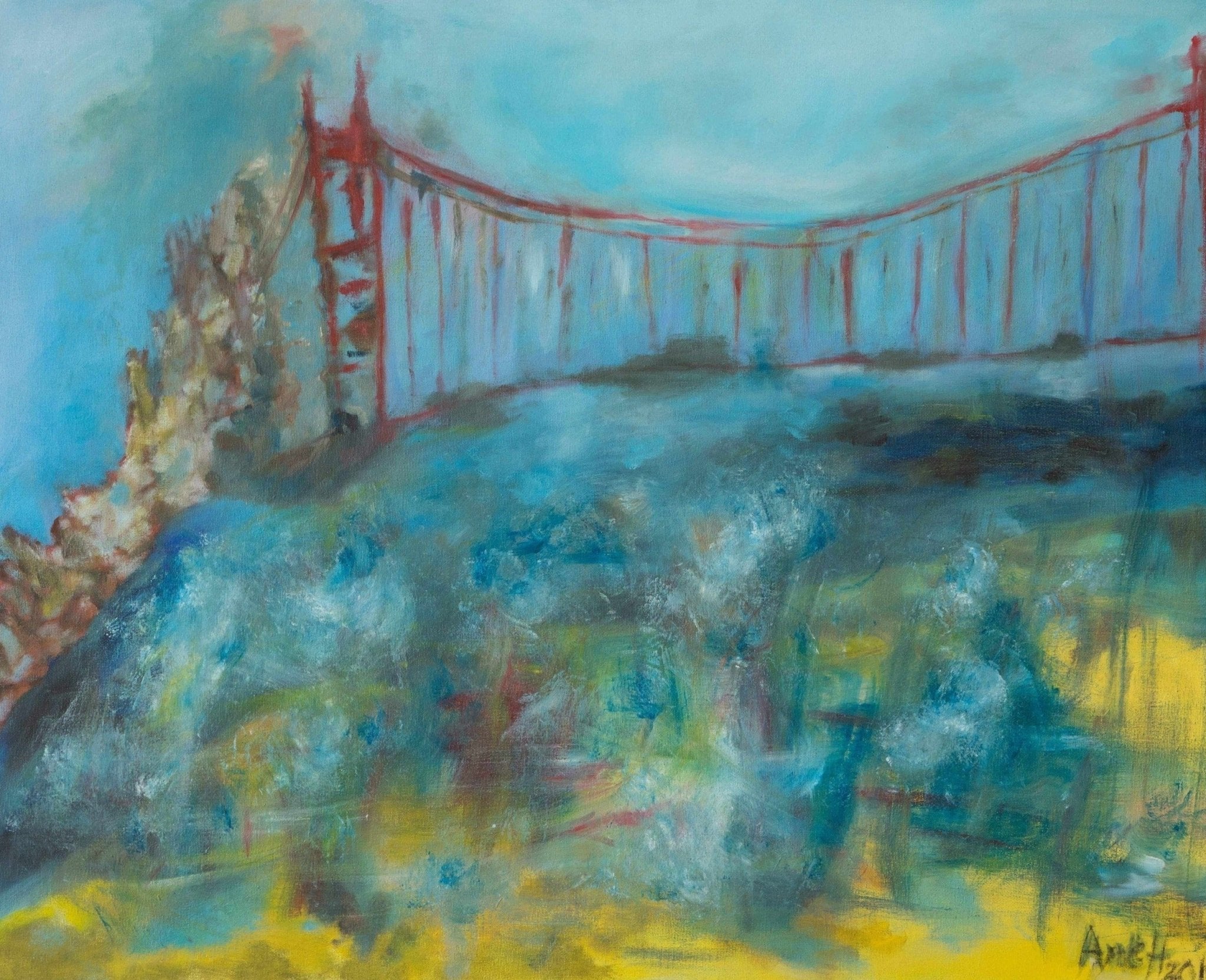 Angels Visiting the Golden Gate Bridge - FABA Collection