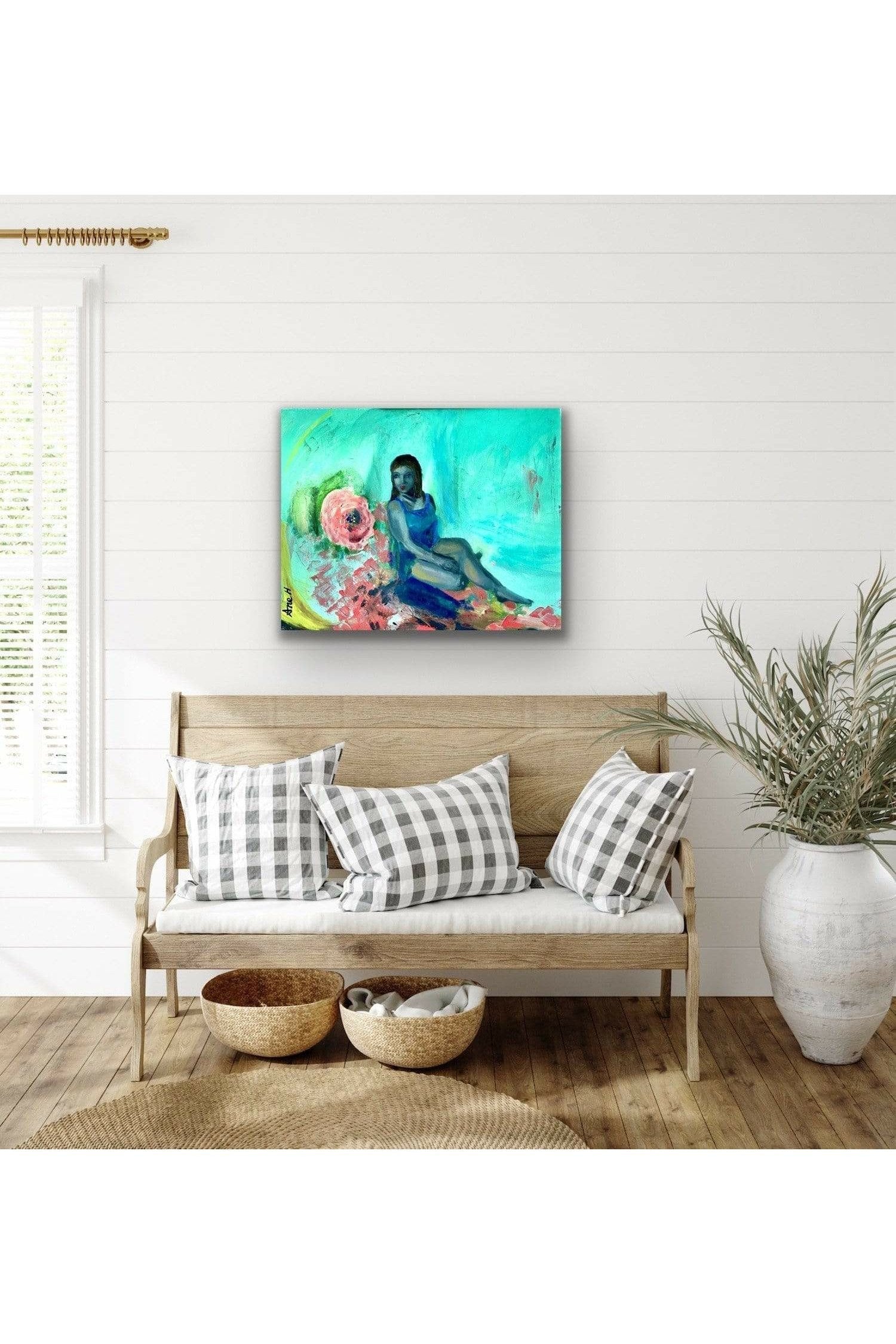 Open Your Eyes - Original oil painting-FABA Collection