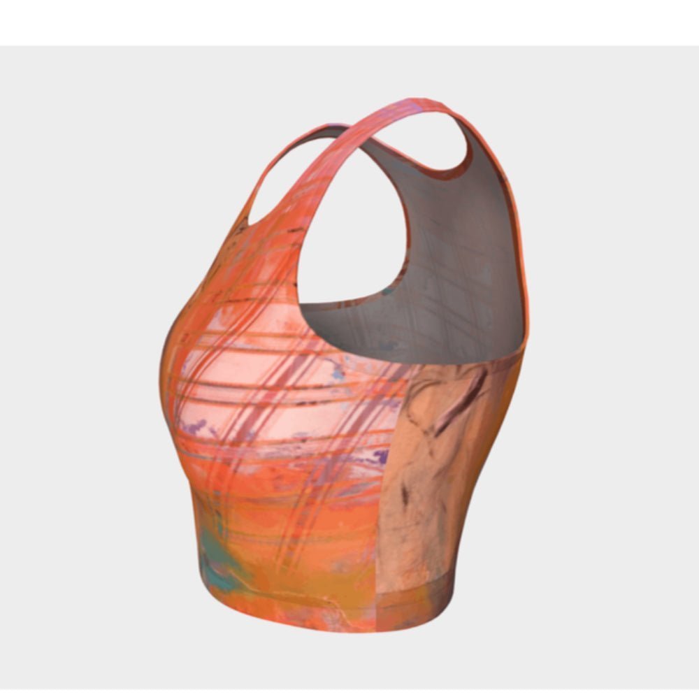 Athletic Crop Tank Top City of Angel - FABA Collection