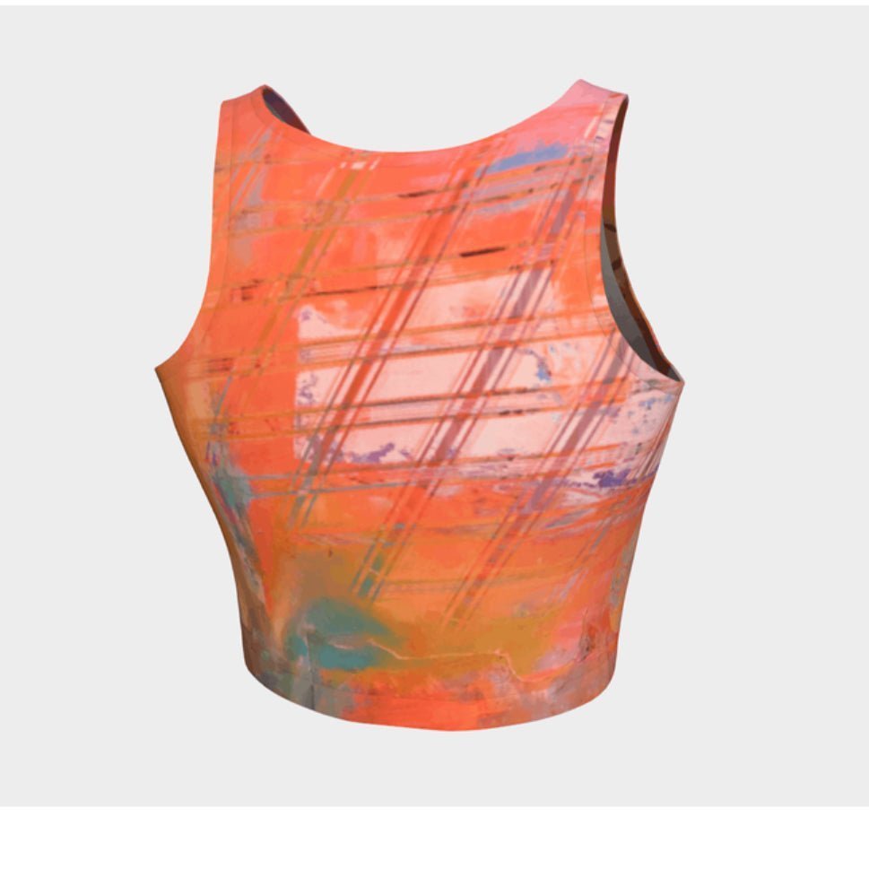 Athletic Crop Tank Top City of Angel - FABA Collection