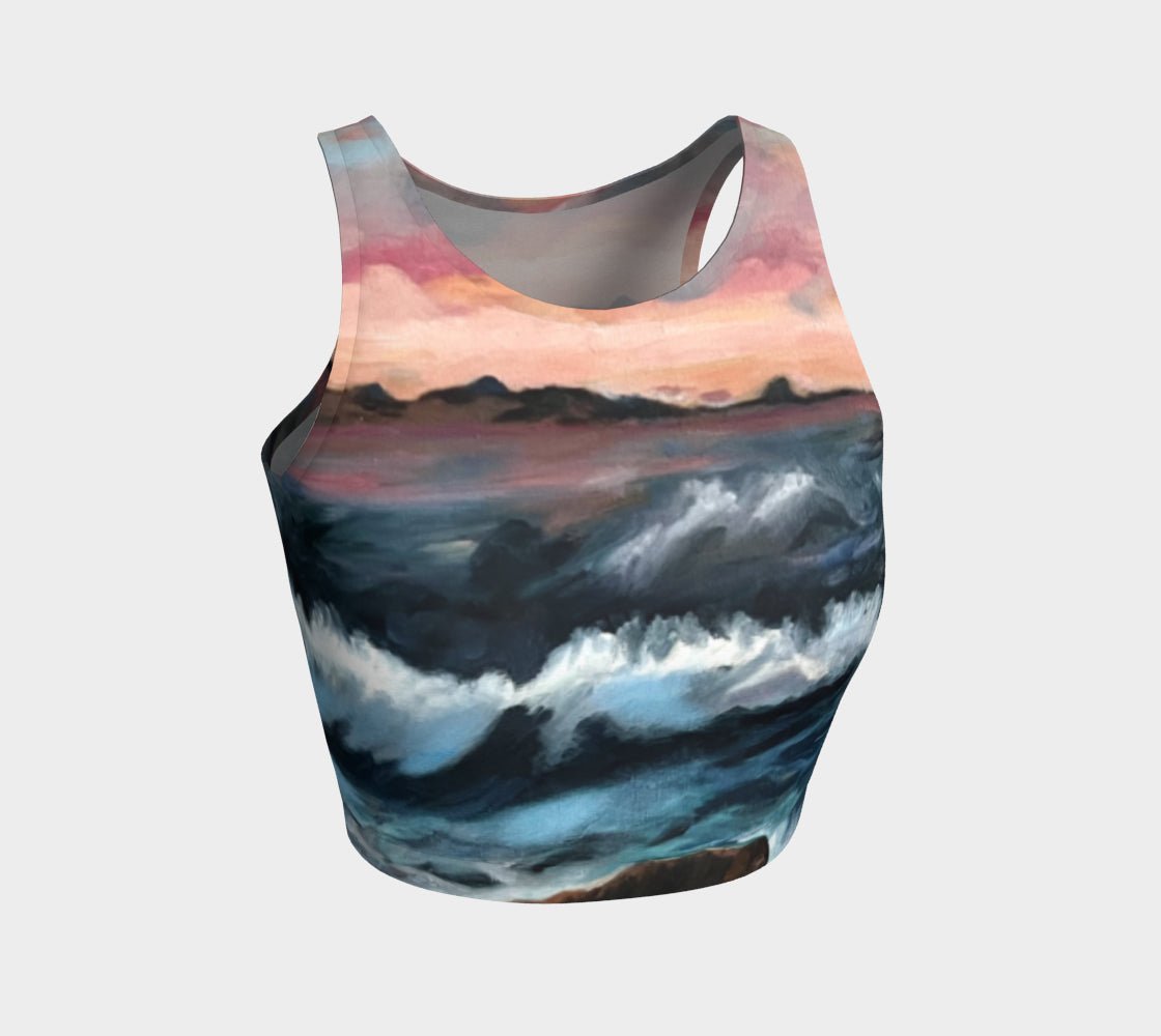 Athletic Crop Top Big Sur - FABA Collection