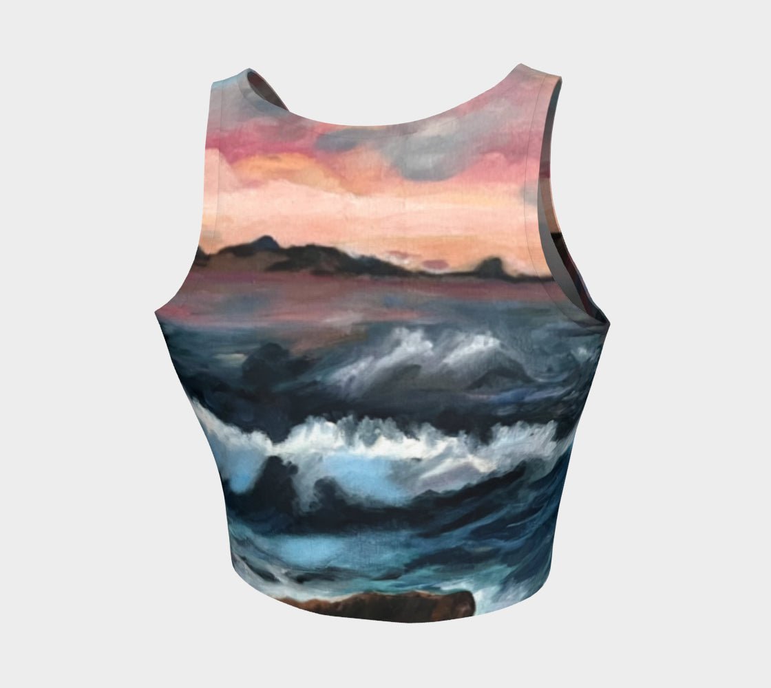 Athletic Crop Top Big Sur - FABA Collection