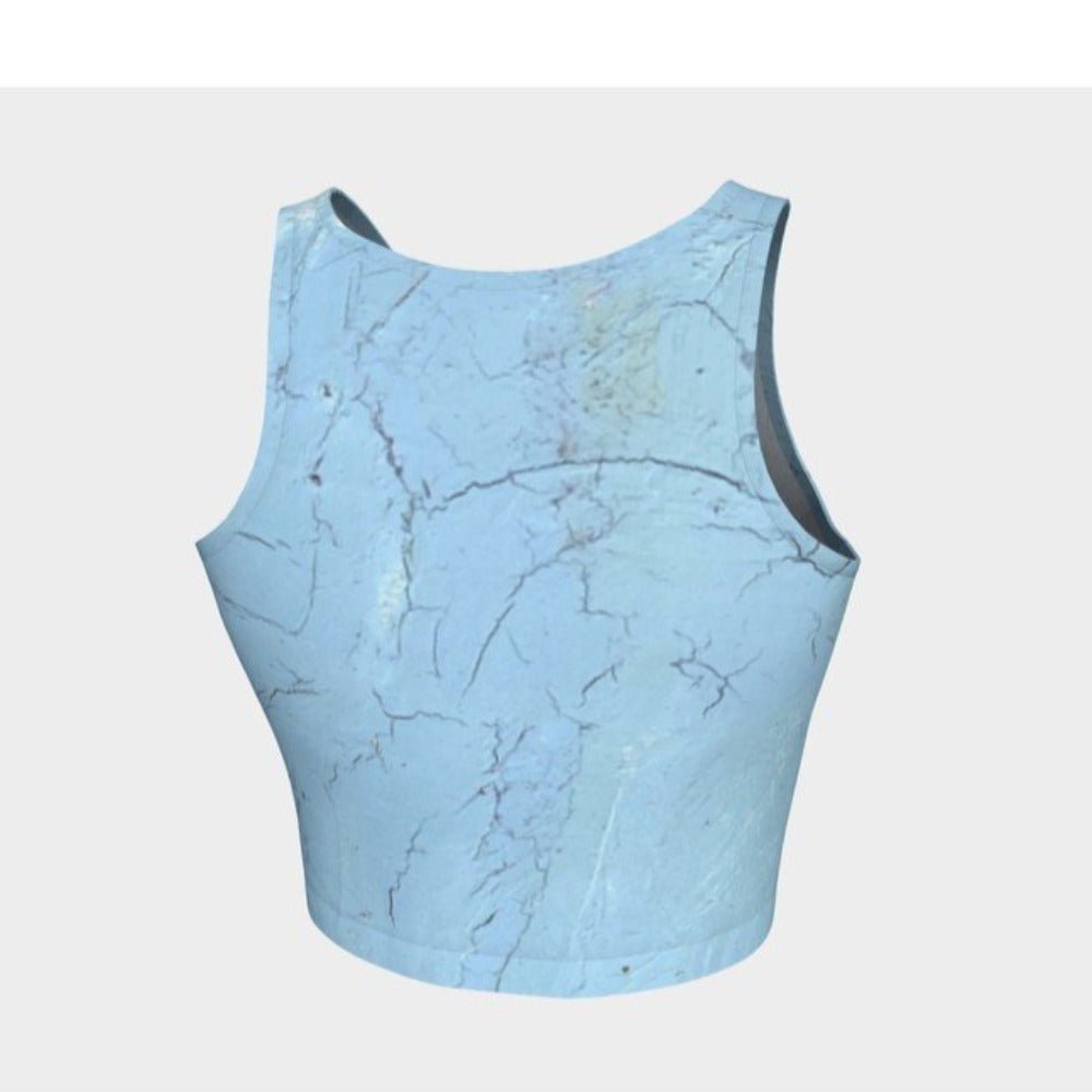 Athletic Crop Top Street Blue - FABA Collection