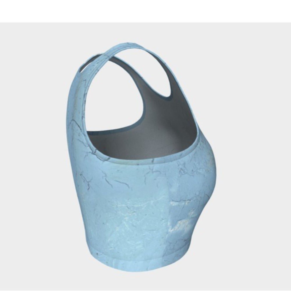 Athletic Crop Top Street Blue - FABA Collection