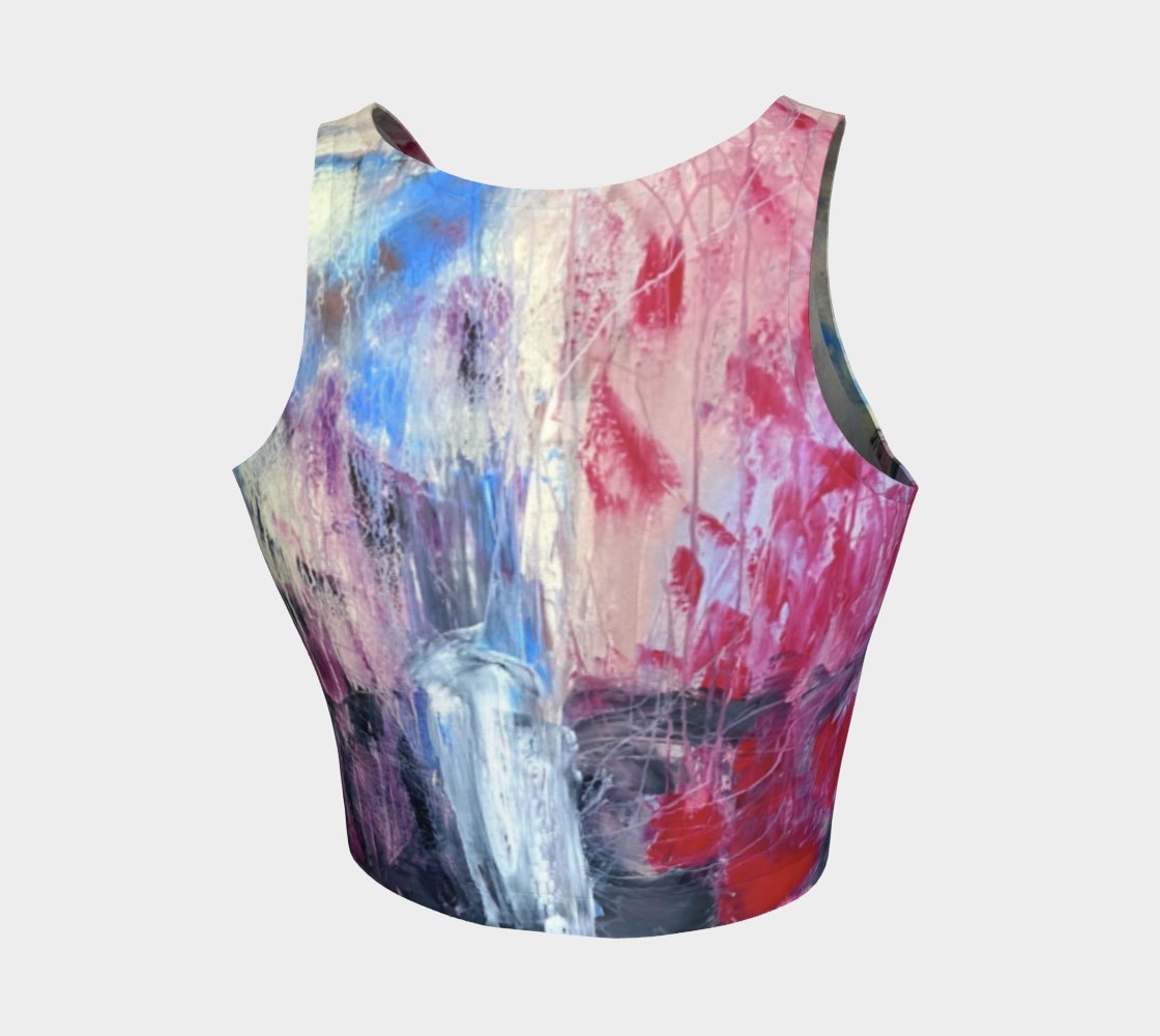 Athletic Crop Yoga Tank Top Movement - FABA Collection