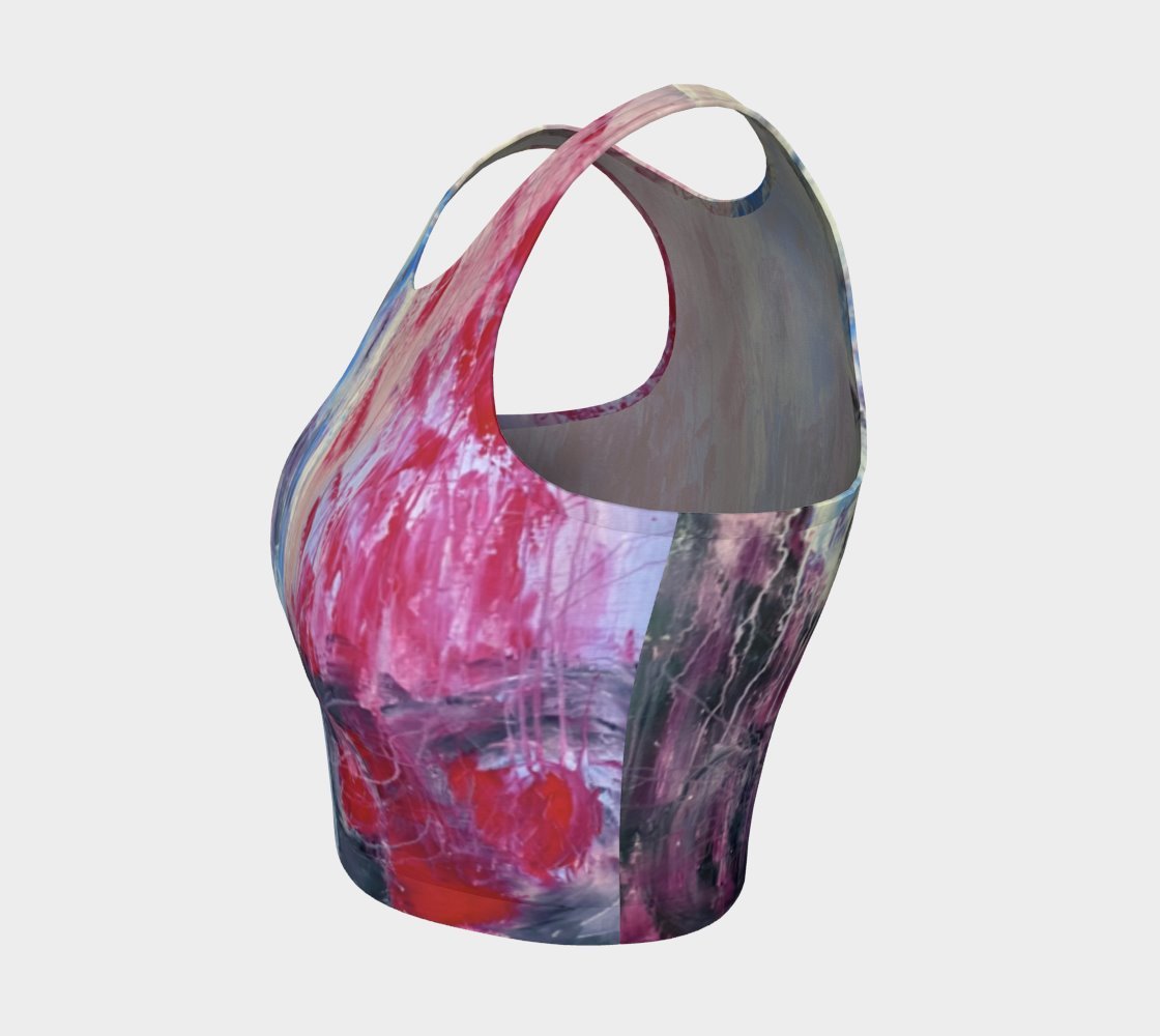 Athletic Crop Yoga Tank Top Movement - FABA Collection