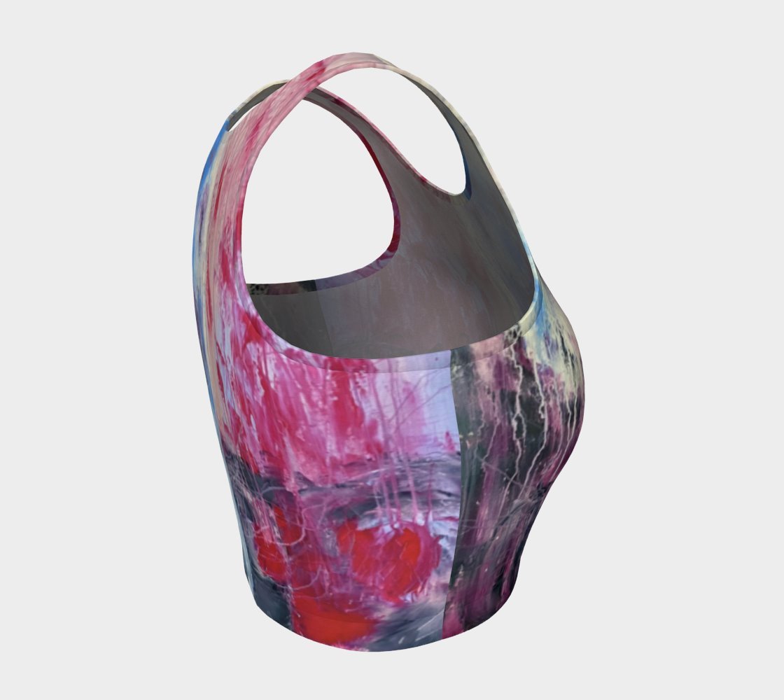Athletic Crop Yoga Tank Top Movement - FABA Collection