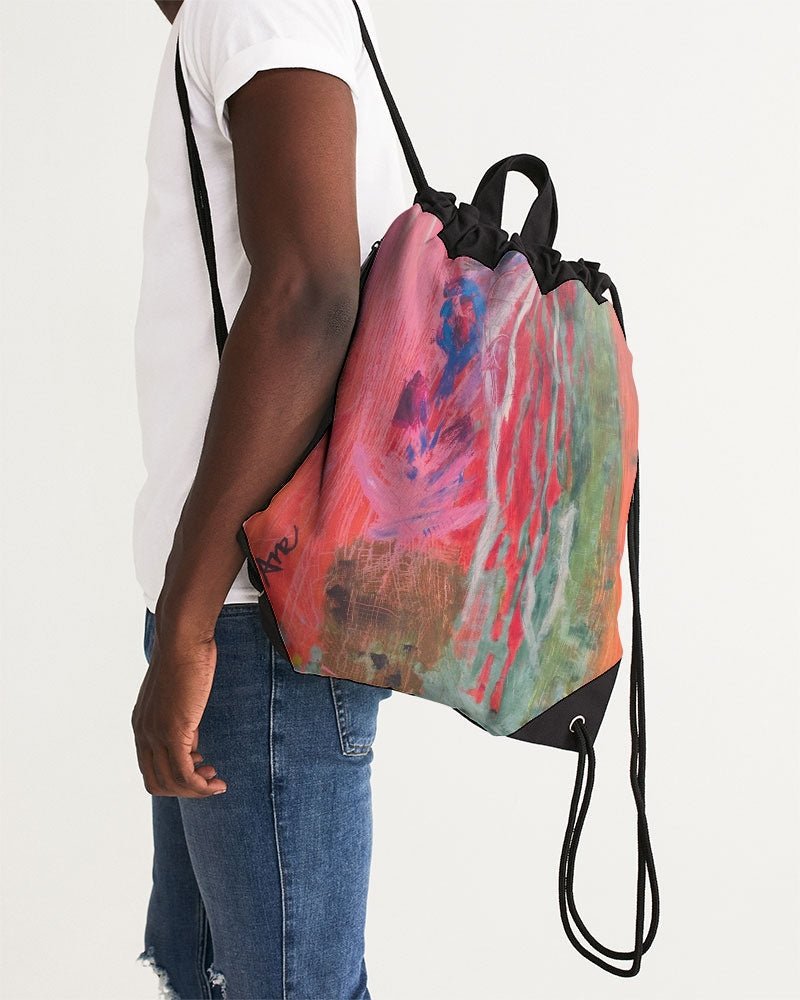 Bird of Paradise Canvas Drawstring Bag - FABA Collection