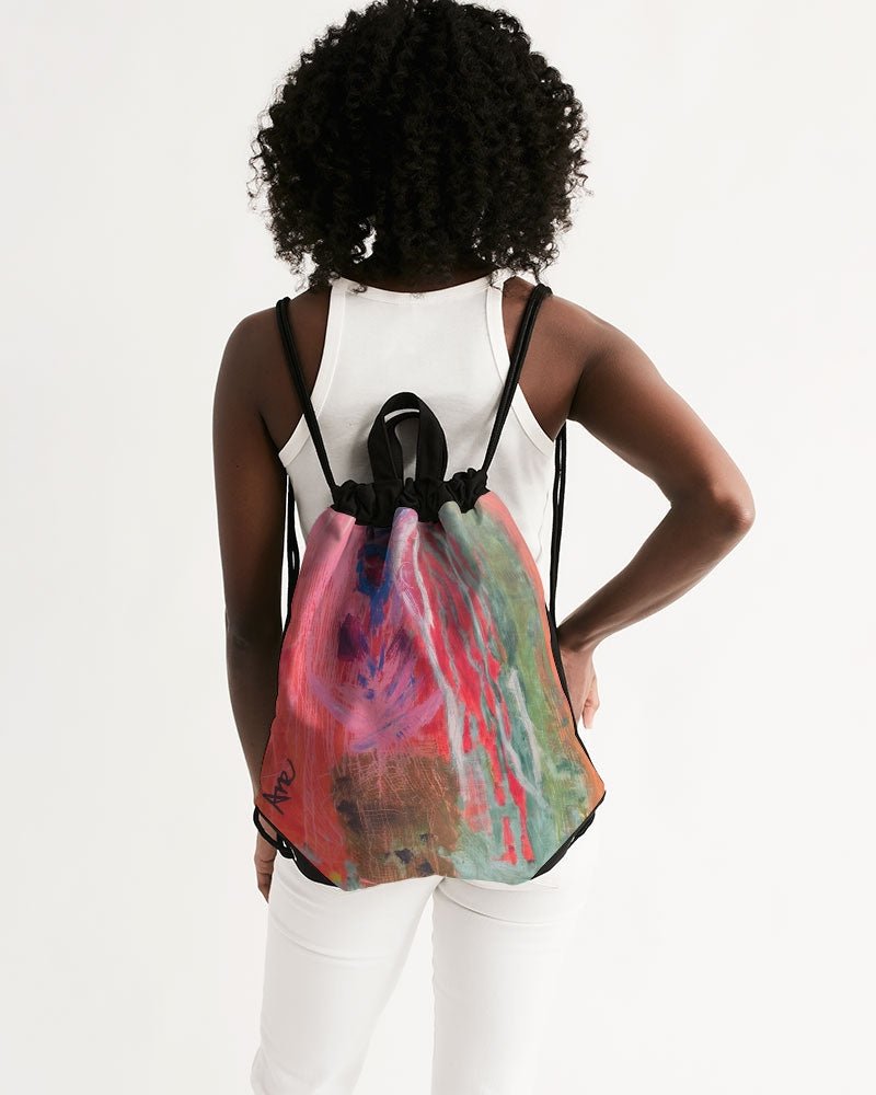 Bird of Paradise Canvas Drawstring Bag - FABA Collection