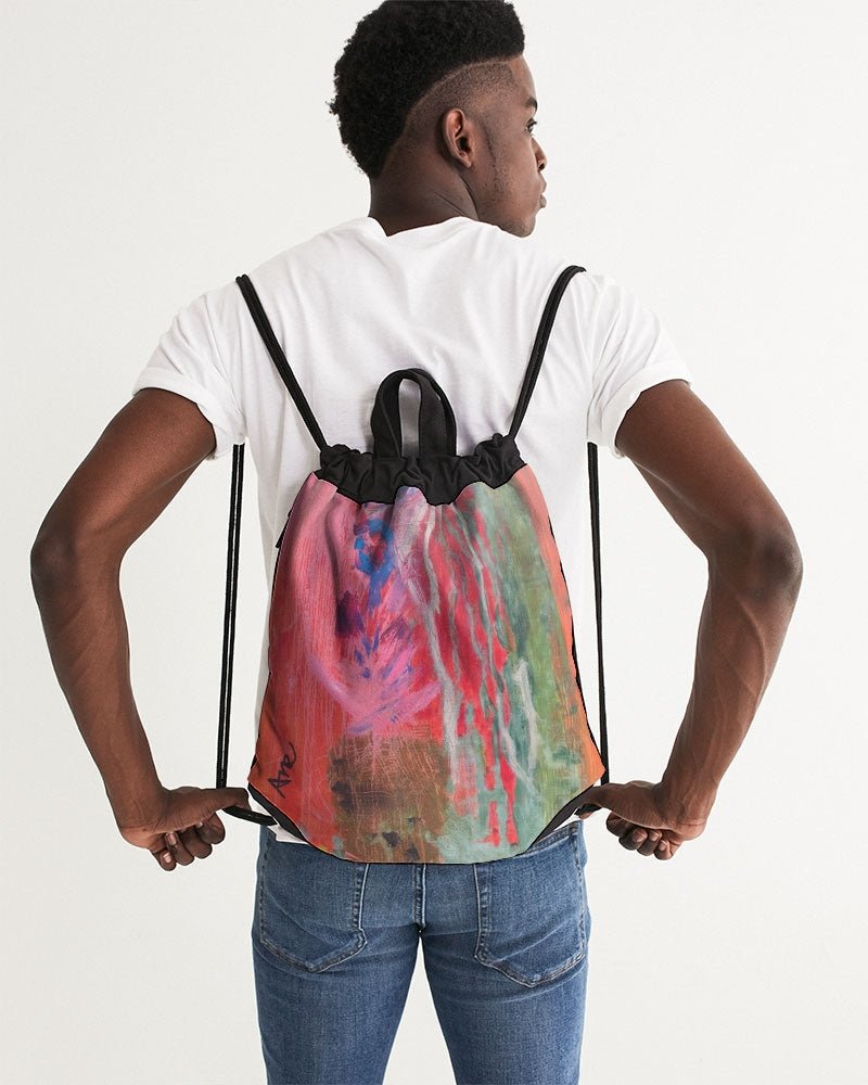 Bird of Paradise Canvas Drawstring Bag - FABA Collection