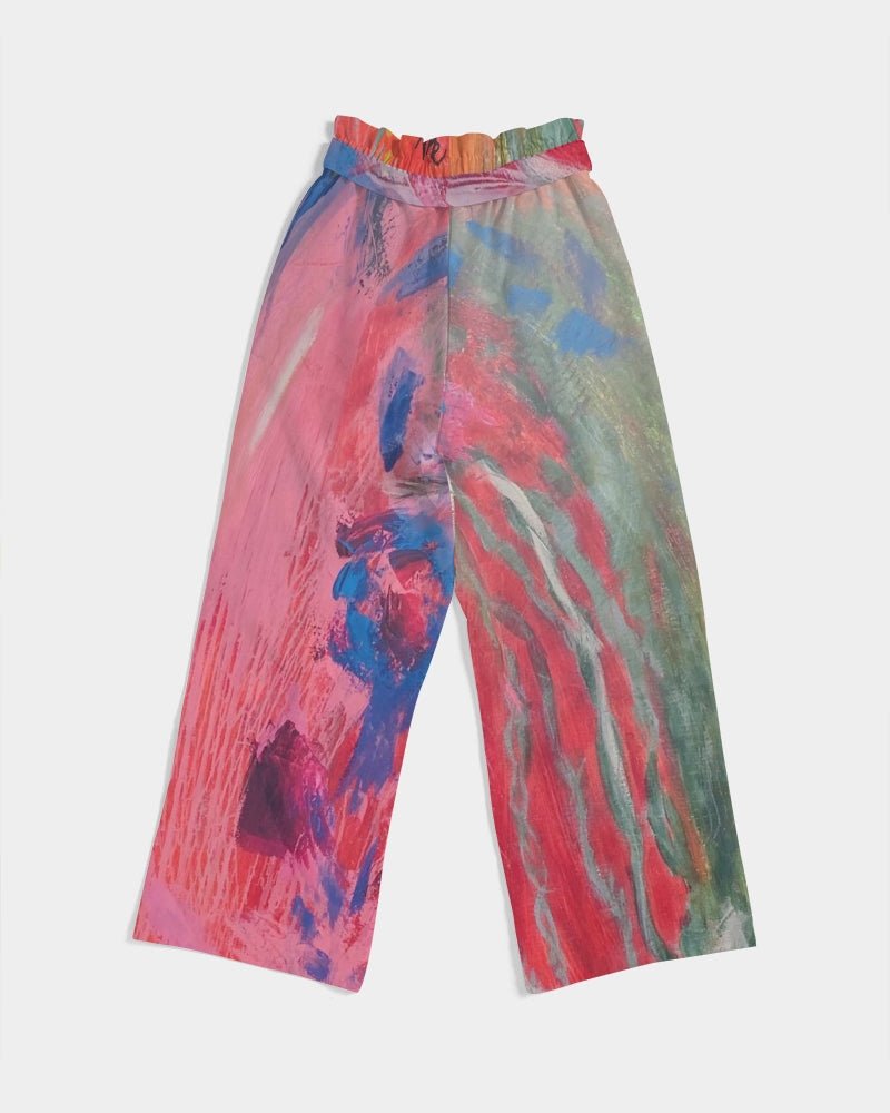 Bird of Paradise Women's High-Rise Wide Leg Pants - FABA Collection