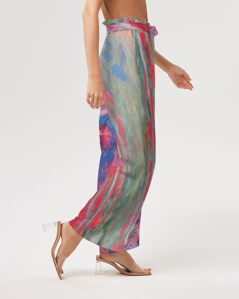 Bird of Paradise Women's High-Rise Wide Leg Pants - FABA Collection
