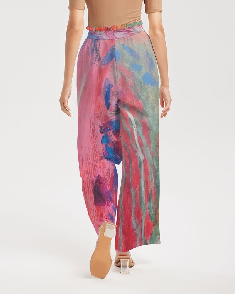 Bird of Paradise Women's High-Rise Wide Leg Pants - FABA Collection