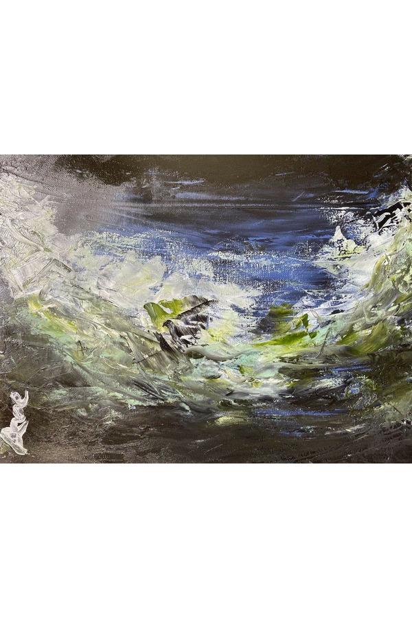 Black Sea Oil Painting - FABA Collection