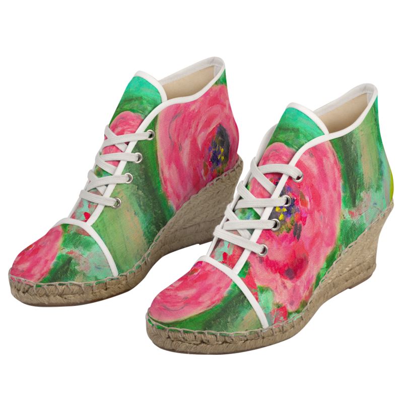 Bloom Ladies Wedge Espadrilles - FABA Collection