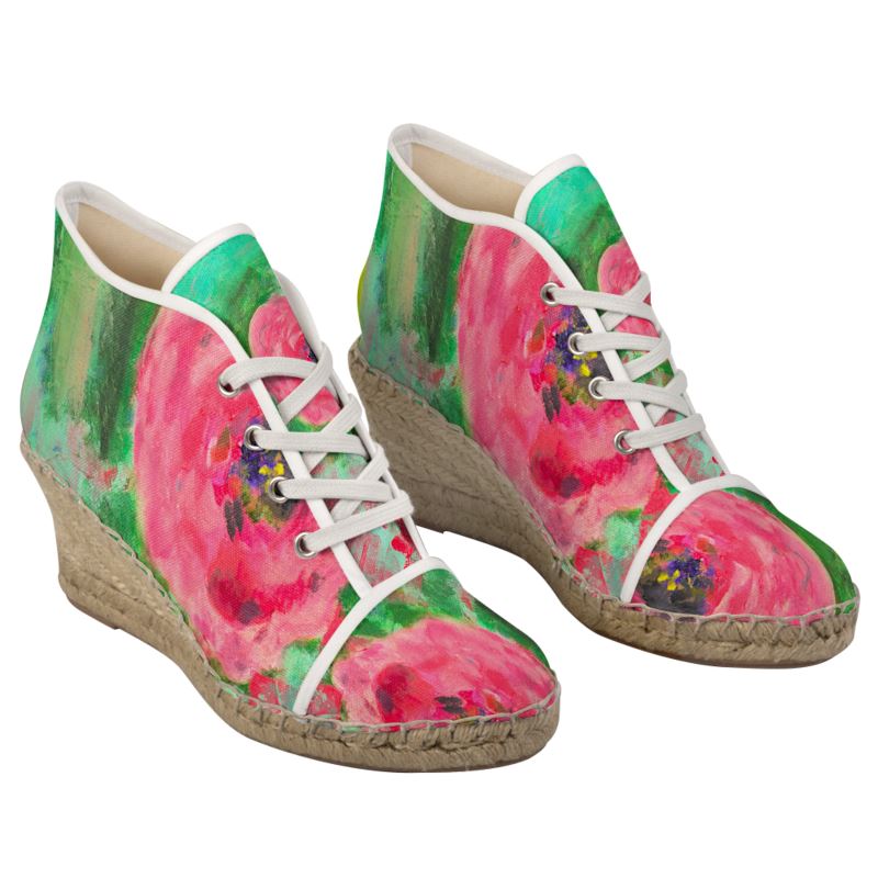 Bloom Ladies Wedge Espadrilles - FABA Collection