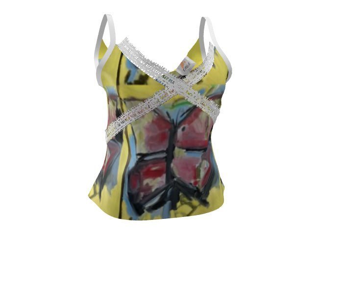 Cami Papillon Rouge - FABA Collection