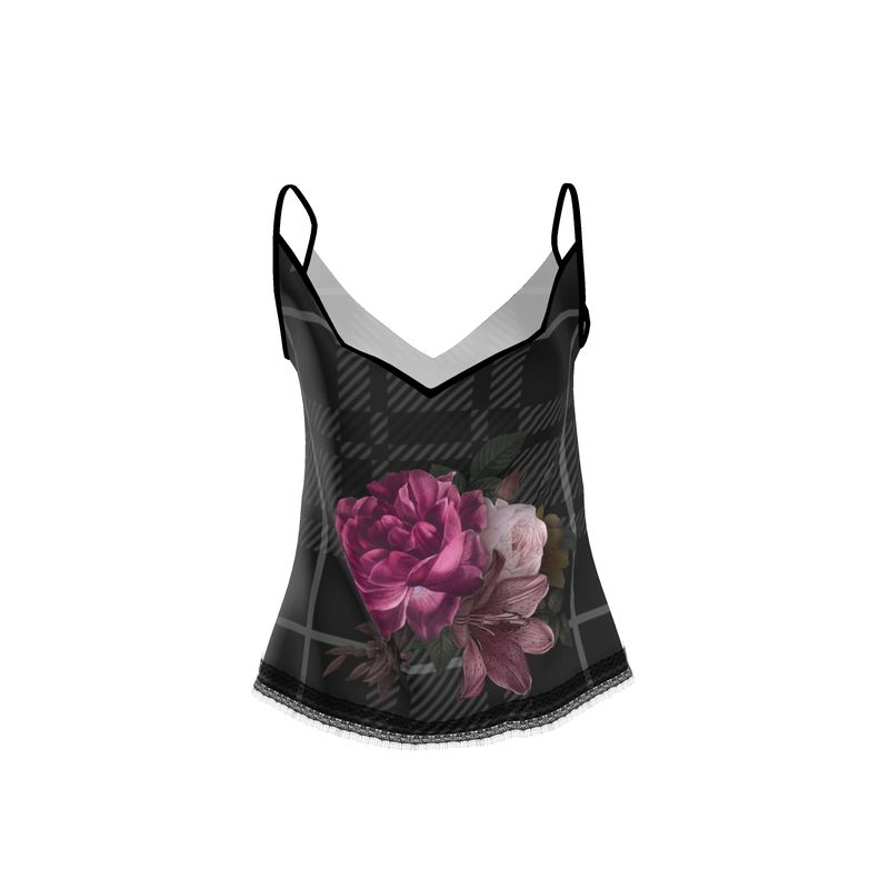 Cami Tartan Floral - FABA Collection