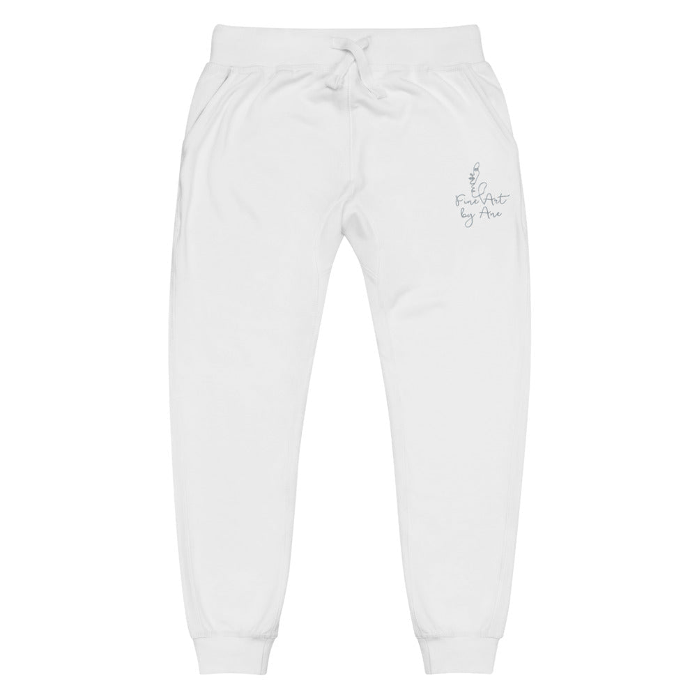 Cotton Fleece Joggers Signature - FABA Collection