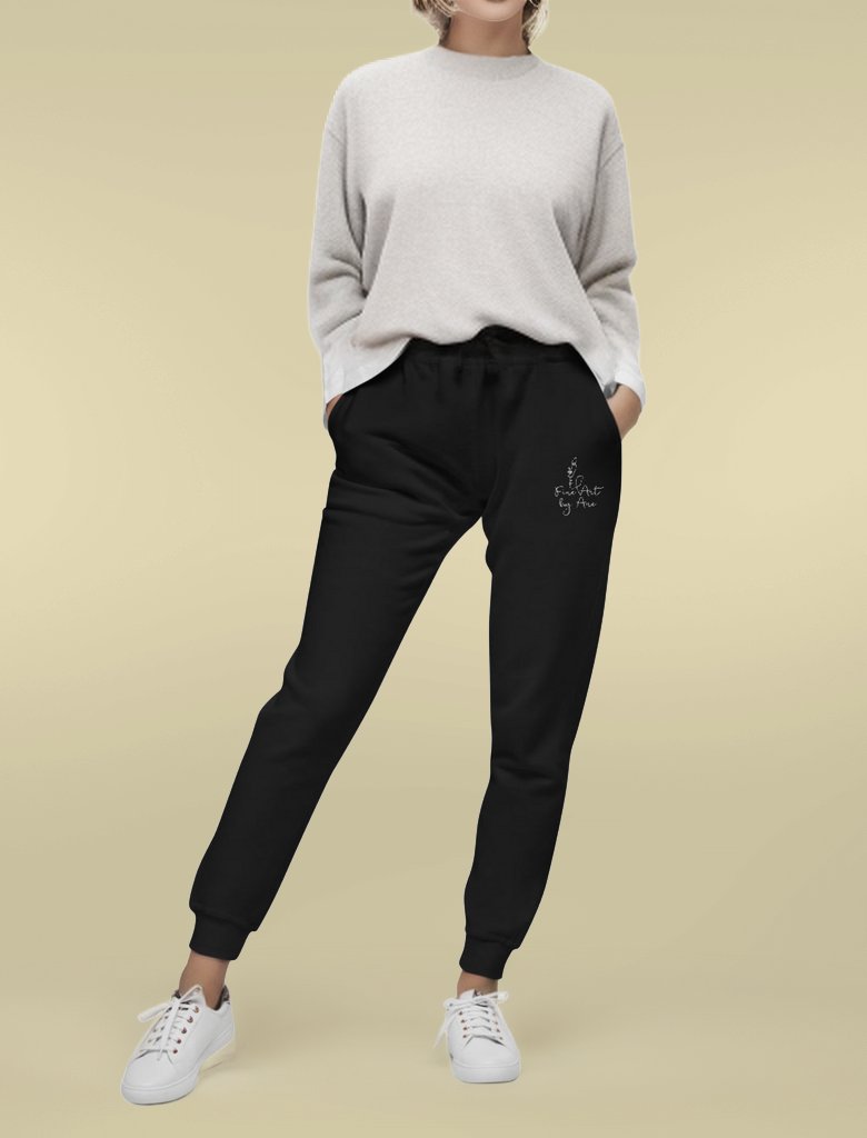 Cotton Fleece Joggers Signature - FABA Collection