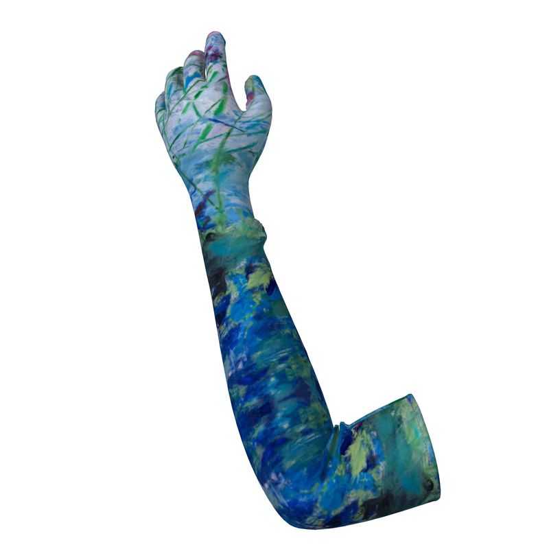 Crushed Velvet Opera Gloves Secret Life of Plants - FABA Collection