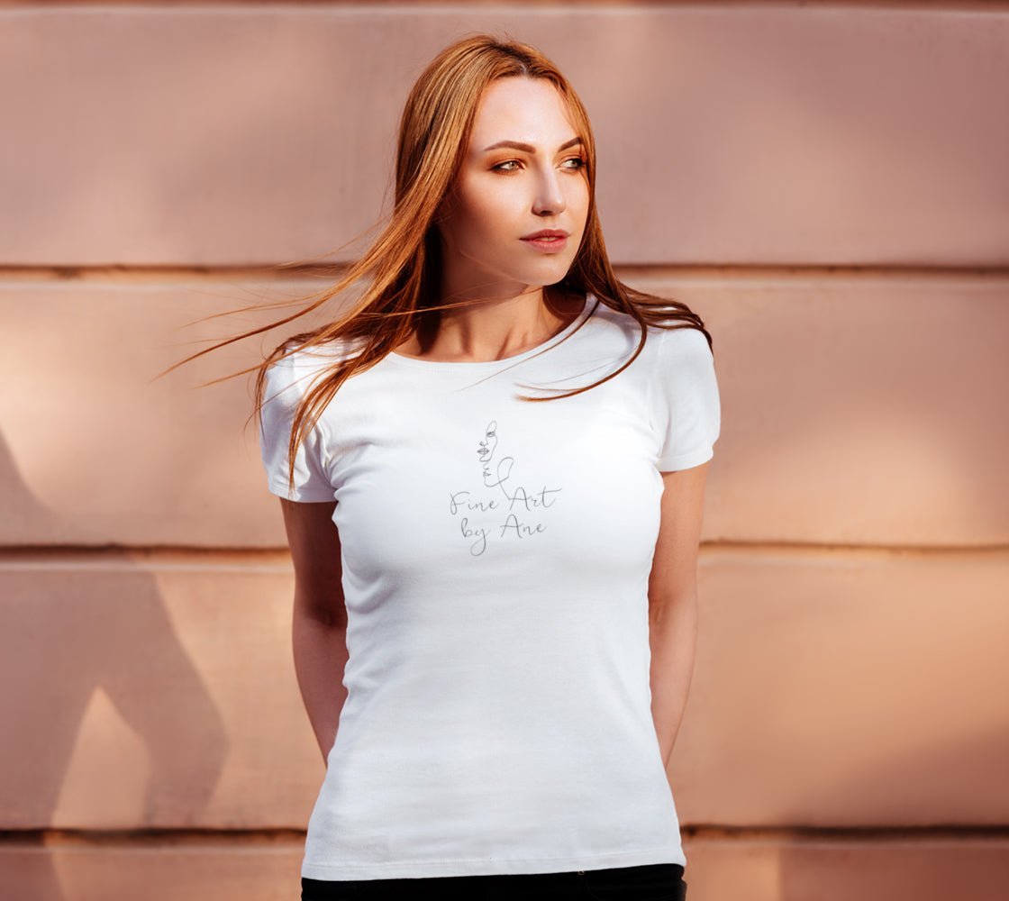Designer Slim-Fit Cotton T-Shirt Signature - FABA Collection