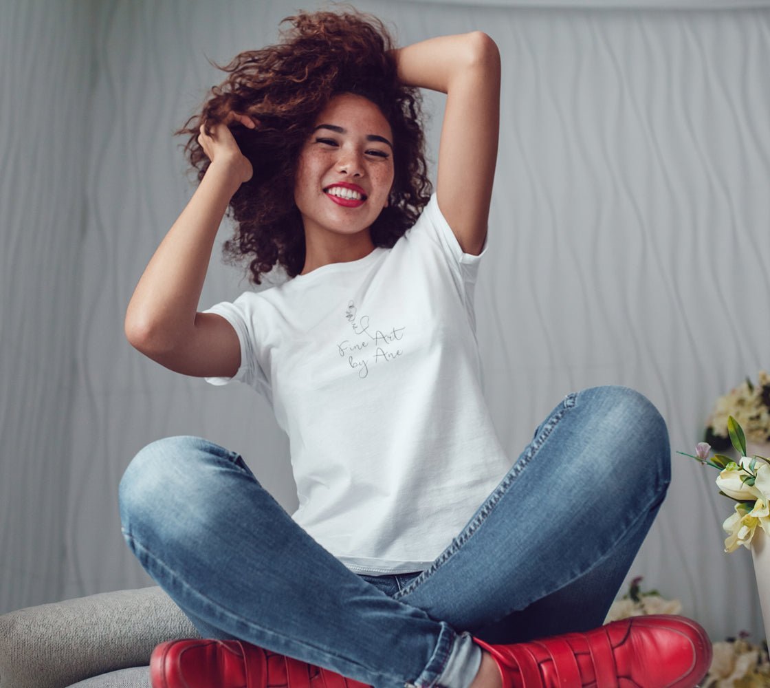 Designer Slim-Fit Cotton T-Shirt Signature - FABA Collection